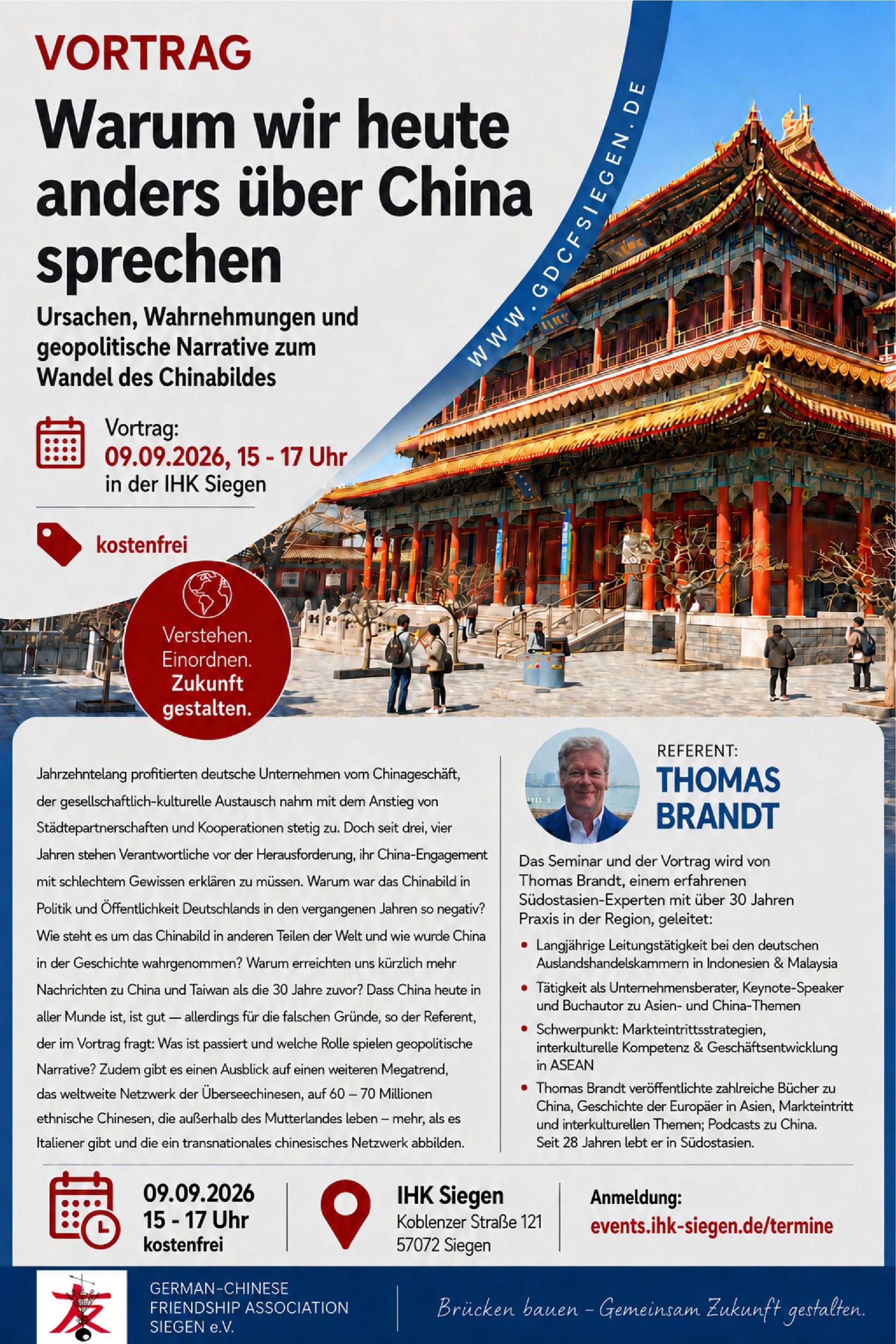 Vortrag Warum wir heute anders über China sprechenkl
