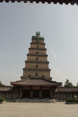 Wild Goose Pagoda in Xian z15w