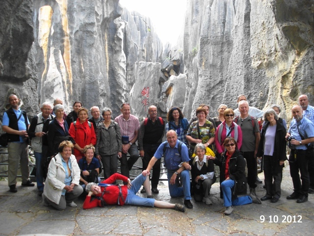 Yunnan Steinwald Gruppenfoto D9ny